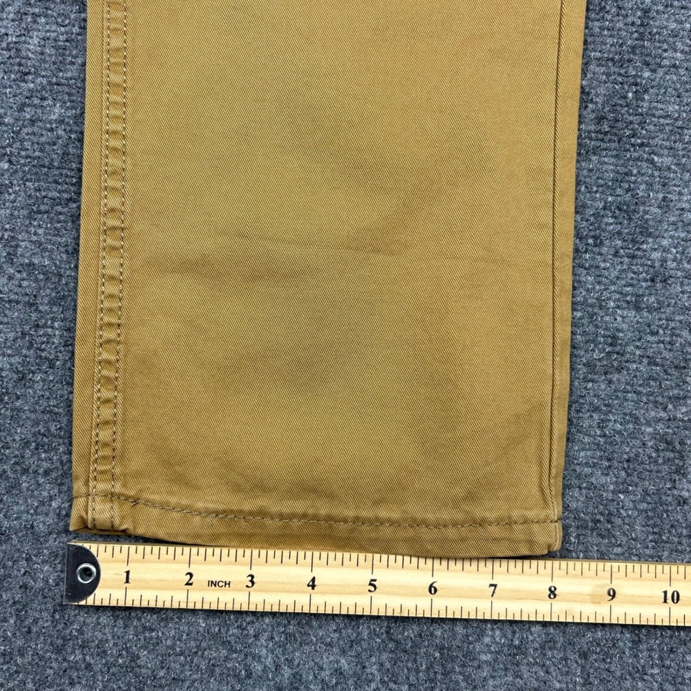 Levi's 514 Straight Pants Mens 34x34 Tan Khaki Cotton Twill Casual Workwear NWT - Picture 11 of 12